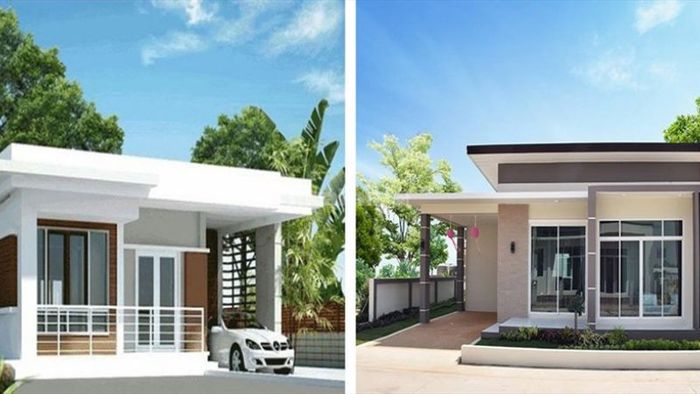 Nhà cấp 4 nông thôn 3 phòng ngủ