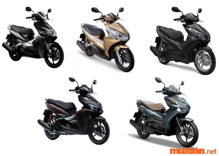 Các thế hệ xe Air Blade