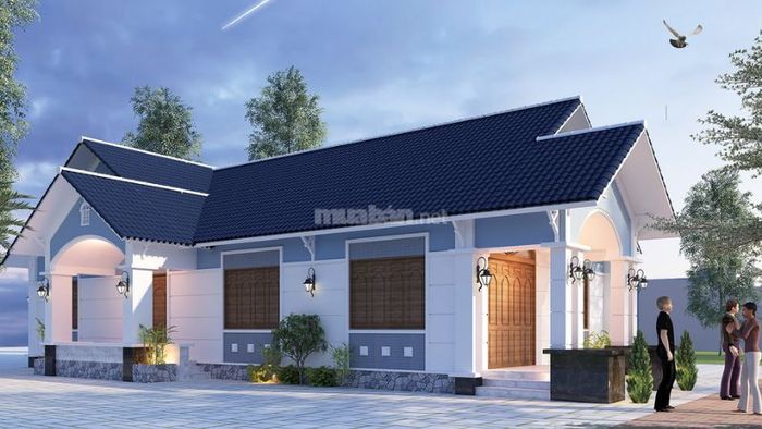 Nhà cấp 4 nông thôn 3 phòng ngủ