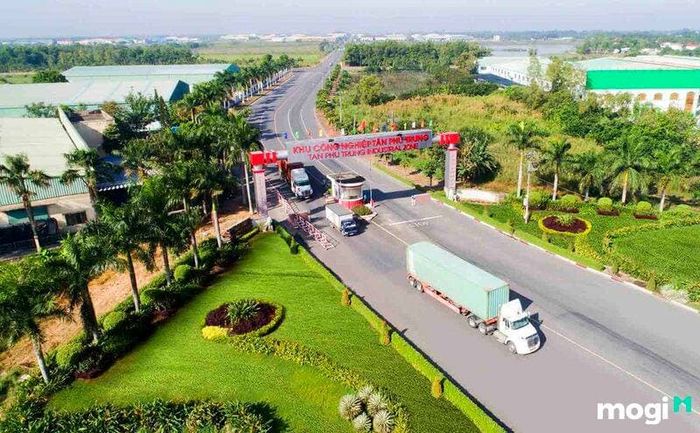 Khu công nghiệp Tân Phú Trung nằm tại huyện Củ Chi