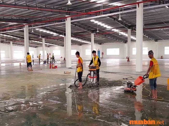 Vệ sinh nhà xưởng