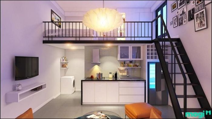 Thiết kế phòng trọ 30m2 đầy đủ tiện nghi cho các cặp vợ chồng trẻ