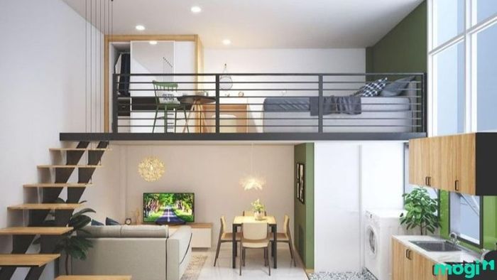 Cải tạo thiết kế nội thất phòng trọ 30m2 sao cho tiện nghi và tối ưu không gian