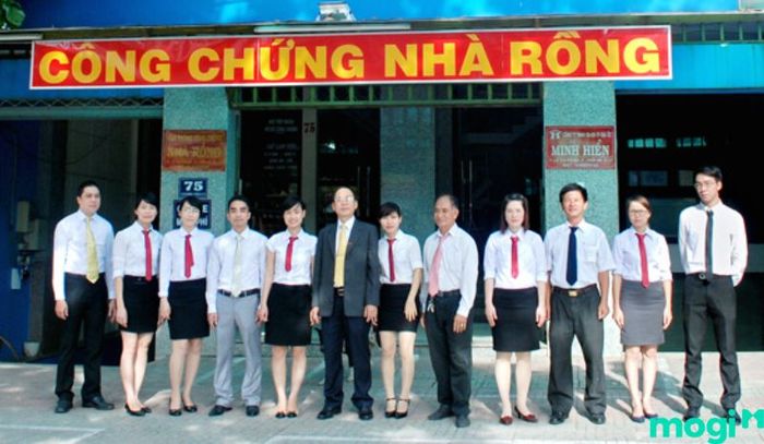 Văn phòng công chứng Nhà Rồng tại Quận 12