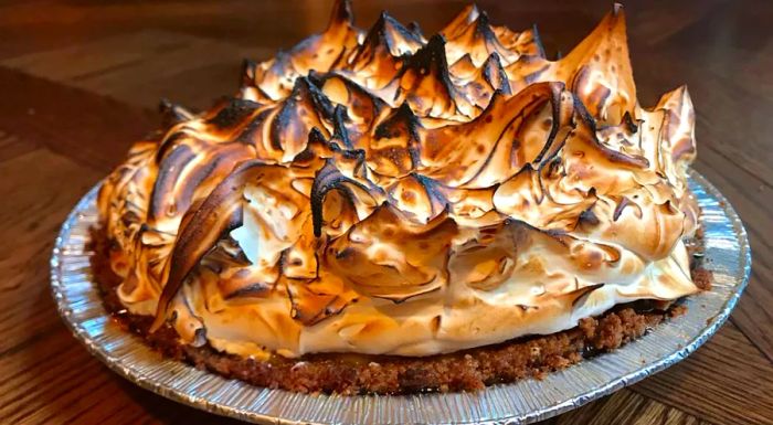 Exquisite meringue.