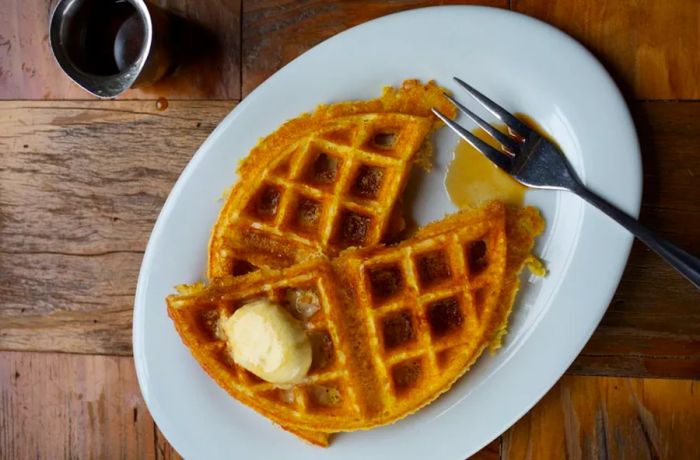 Though Tanya Holland never intended to become known for her waffles, it’s an achievement she has earned all the same.