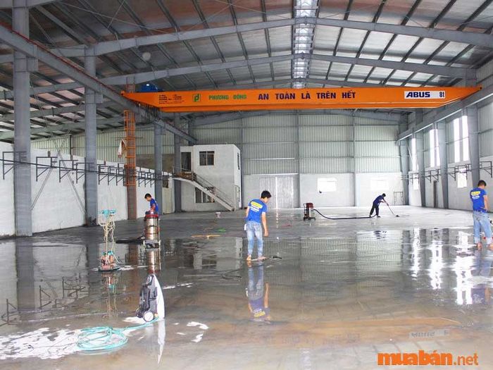 Vệ sinh nhà xưởng