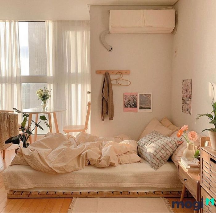 Cách bố trí phòng trọ đẹp và hợp lý để không gian thêm rộng rãi
