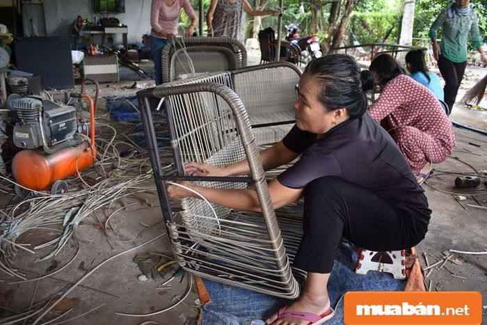 Công việc gia công tại nhà ở Bến Tre