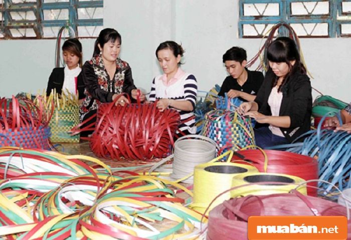 Công việc gia công tại nhà ở Bến Tre