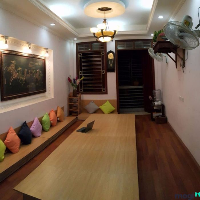 Phòng sinh hoạt chung tại Happy Homestay, Bạch Mai