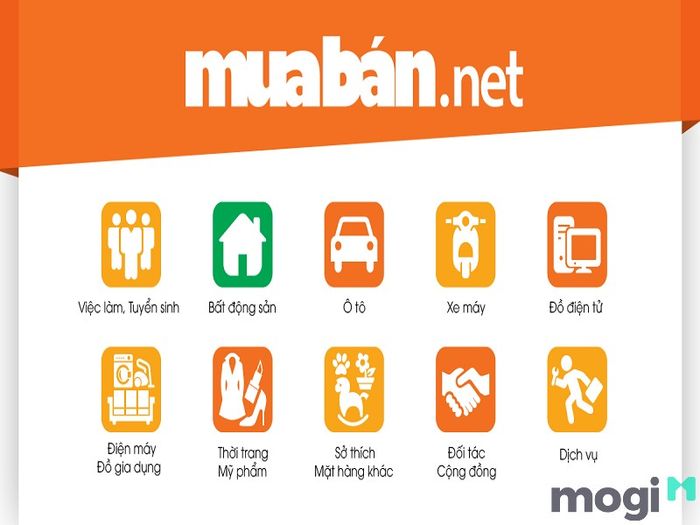 Trang web quy tụ nhiều lĩnh vực khác nhau, phục vụ nhu cầu đăng tin của người dùng trong mọi ngành nghề.