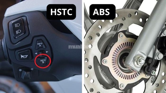 Xe được trang bị hệ thống phanh ABS và HSTC, giúp người lái an toàn hơn trong mọi tình huống