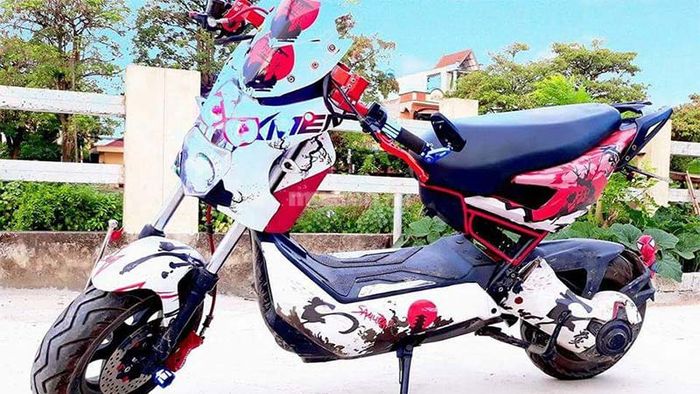 Xe điện Xmen độ với những gam màu tươi sáng nổi bật