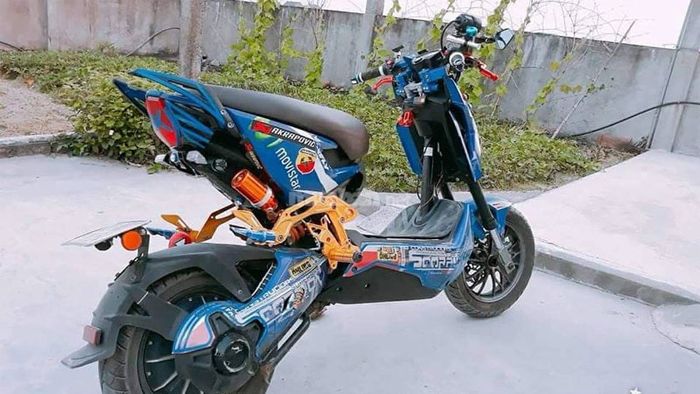 Xe Xmen độ với gam màu cực kỳ thu hút ánh nhìn