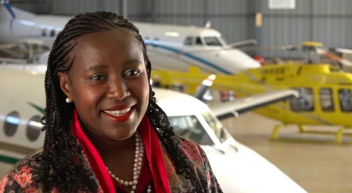 Founder of SRS Aviation, Sibongile Sambo