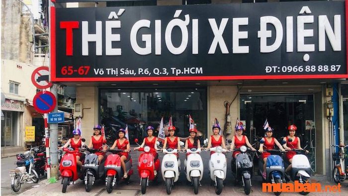 xe máy điện xăng