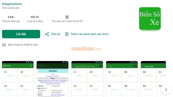 Đề xuất ứng dụng tra cứu biển số xe cho hệ điều hành Android – Nguồn: Internet