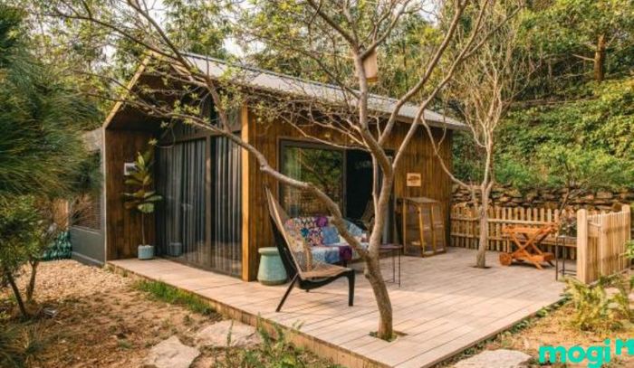 Mẫu nhà nhỏ đẹp 30m2 với sân vườn, tạo không gian sống lý tưởng