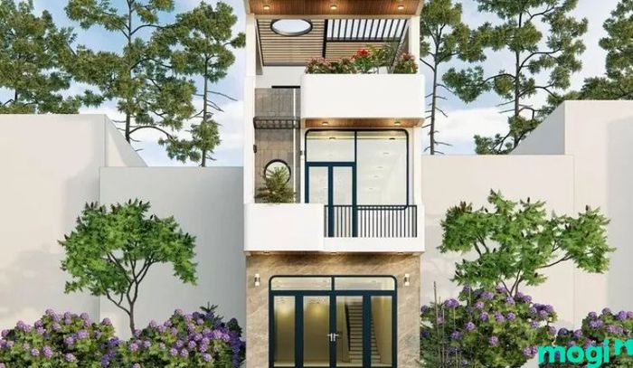 Mẫu nhà nhỏ đẹp 30m2 3 tầng tối ưu hóa không gian cho gia đình