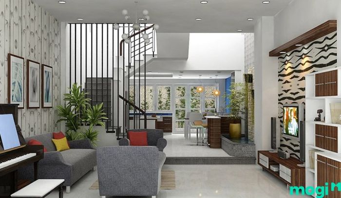 Thiết kế nhà 30m2 với diện tích 5x6m