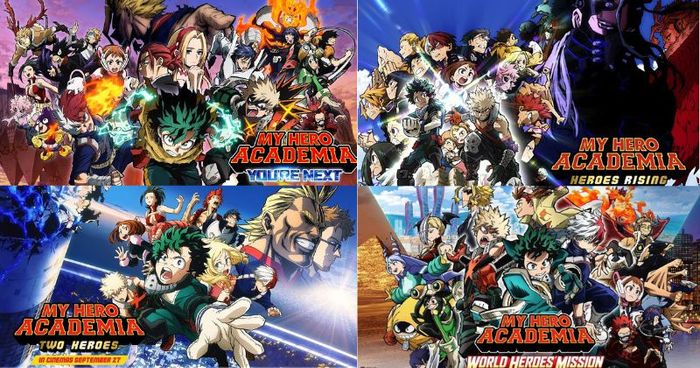 Phim nào sẽ chiếm ưu thế tuyệt đối trong vũ trụ My Hero Academia?