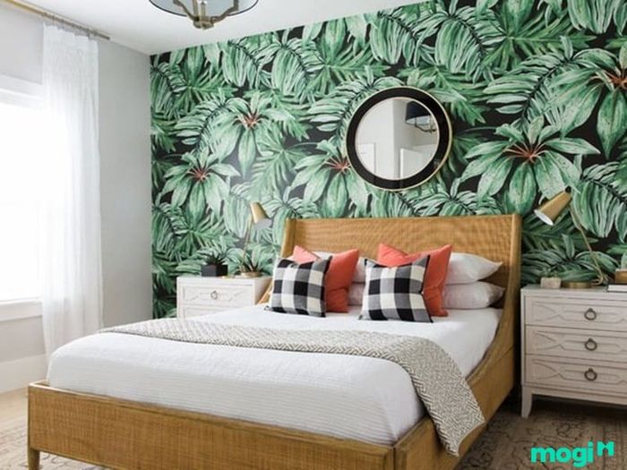 Mẫu phòng ngủ theo phong cách Tropical