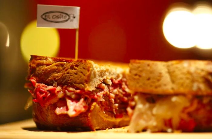 El Osito’s show-stopping Reuben.