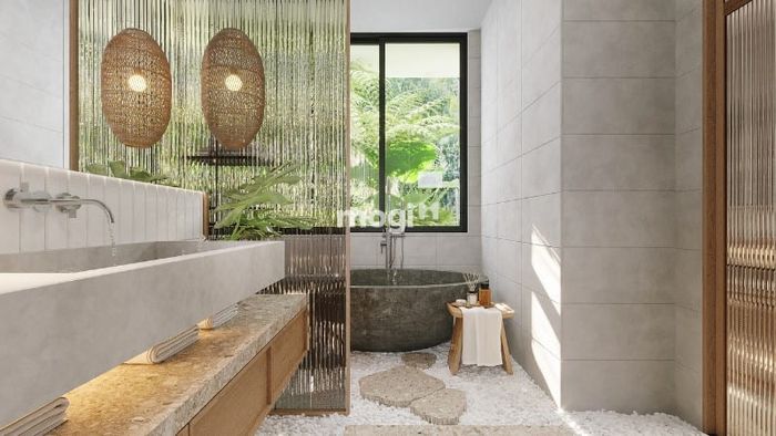 Nhà vệ sinh và phòng tắm cần tuân thủ nguyên tắc “tọa hung hướng hung” để tránh ảnh hưởng đến phong thủy.