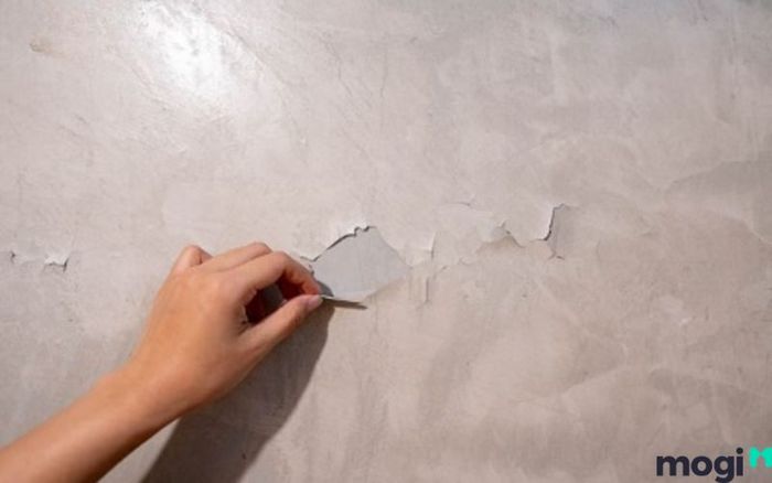 Xử lý bề mặt tường trước khi sơn