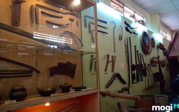 Các hiện vật tại triển lãm lịch sử