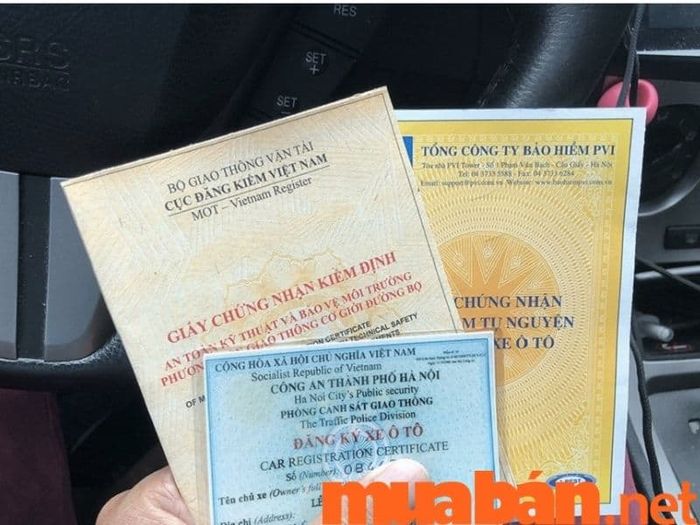 Chi phí đăng kiểm ô tô