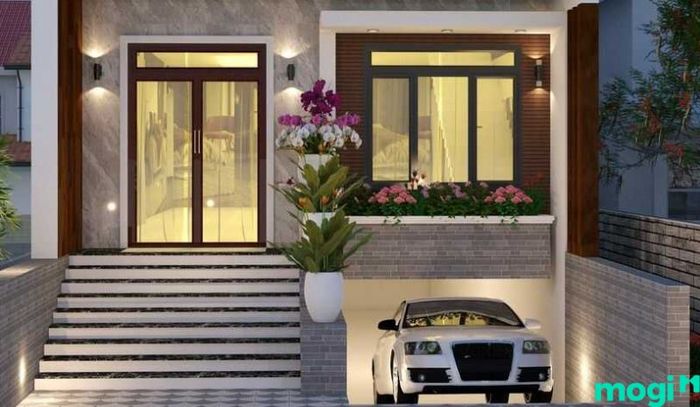 Nhà có thiết kế tầng hầm lửng