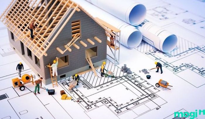 Nhà thiết kế có tầng hầm lửng