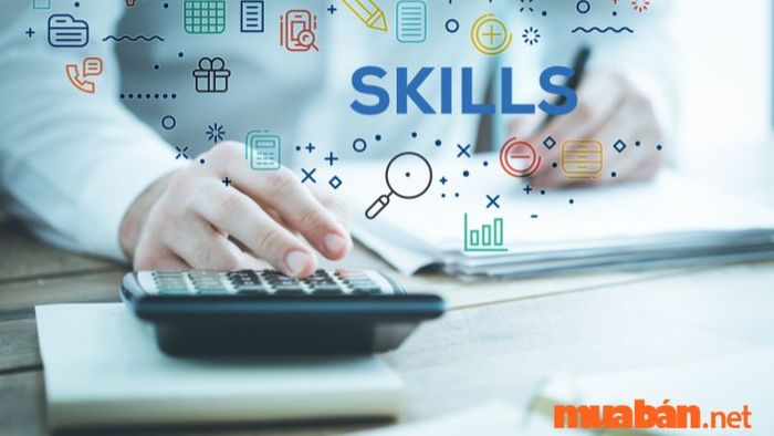 Bảng mô tả công việc nhân viên bán hàng - Yêu cầu về kỹ năng