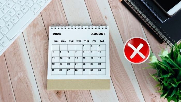 Những ngày xấu cần tránh trong lịch âm tháng 8 năm 2024