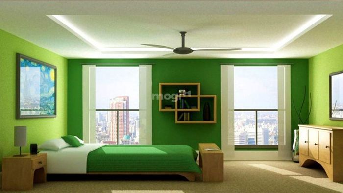 Mệnh Mộc sơn nhà màu gì? Màu xanh lá mang lại cảm giác dễ chịu và tươi mới