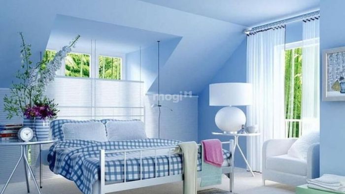 Mệnh Mộc sơn nhà màu gì? Màu xanh dương mang đến cảm giác bình yên và thư giãn