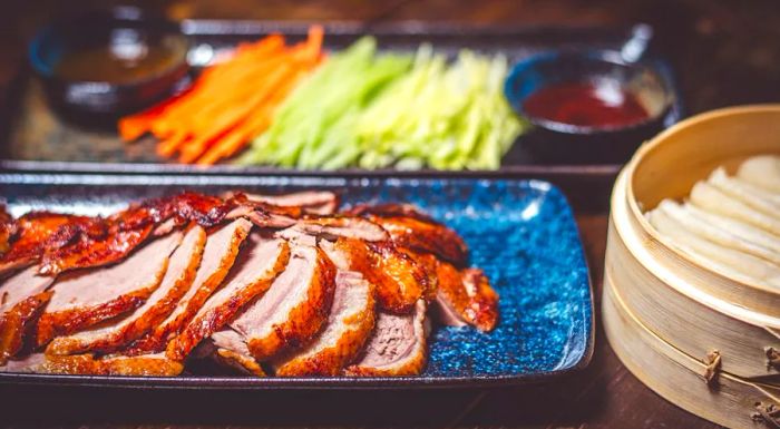 Peking duck is widely regarded as one of China's most iconic dishes.