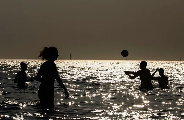 American tourists hoping to play beach volleyball in Saint-Malo, France, will need to show proof of vaccination.