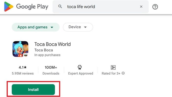 Tải Toca Boca: Hướng dẫn chi tiết cách tải và cài đặt Toca Life World trên Google Play