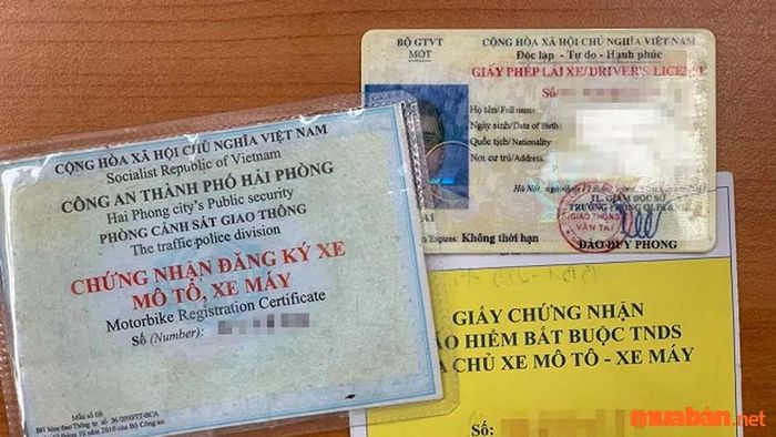 Kiểm tra đầy đủ giấy tờ xe trước khi mua