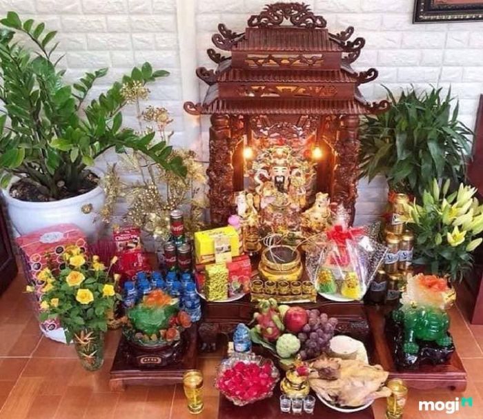 Vị trí và hướng đặt bàn thờ Thần Tài đóng vai trò rất quan trọng trong phong thủy.