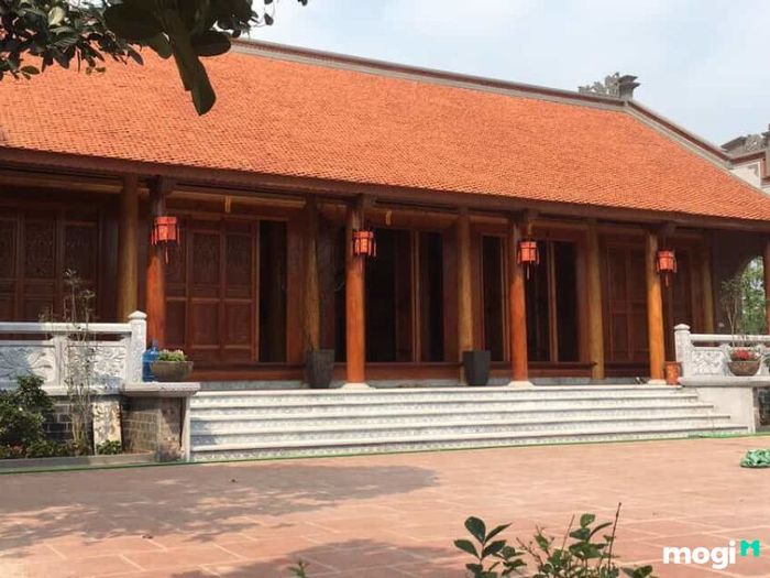 Kiến trúc của nhà 5 gian theo phong cách truyền thống