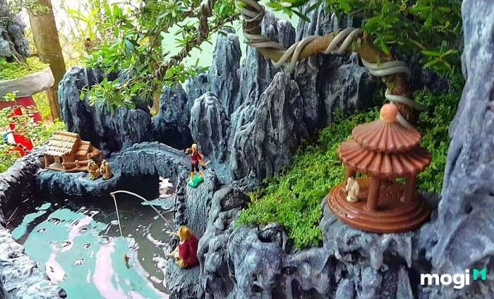 hòn non bộ đơn giản