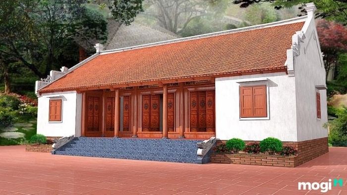 Mẫu nhà được làm từ gỗ