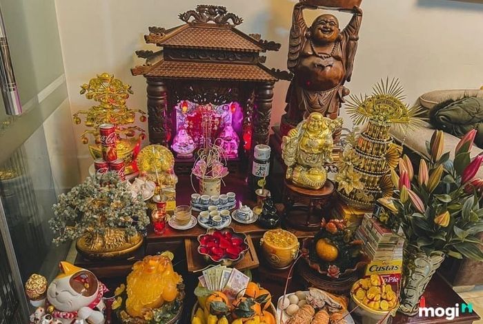 Sau khi chọn được hướng đặt bàn thờ, việc tiếp theo là xác định vị trí sao cho phù hợp để thu hút tài lộc và may mắn cho gia đình.