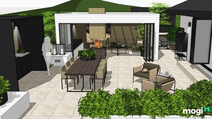 Thiết kế nhà vườn 3D