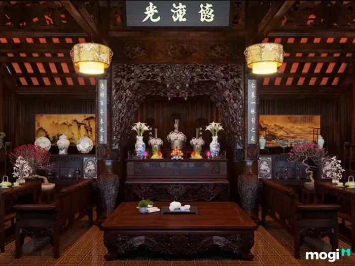 Nội thất trong ngôi nhà