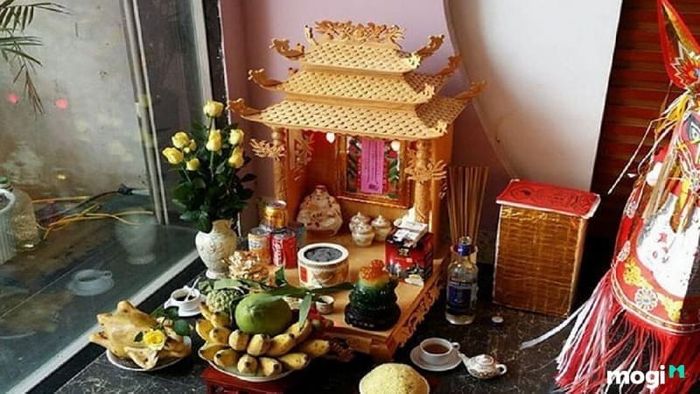 Đặt bàn thờ theo cung Quý Nhân giúp gia đình luôn an yên, vững vàng.